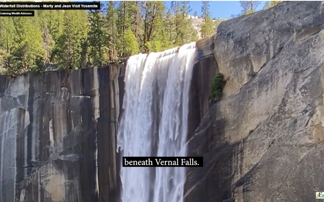 Waterfall Distributions – Marty and Jean Visit Yosemite